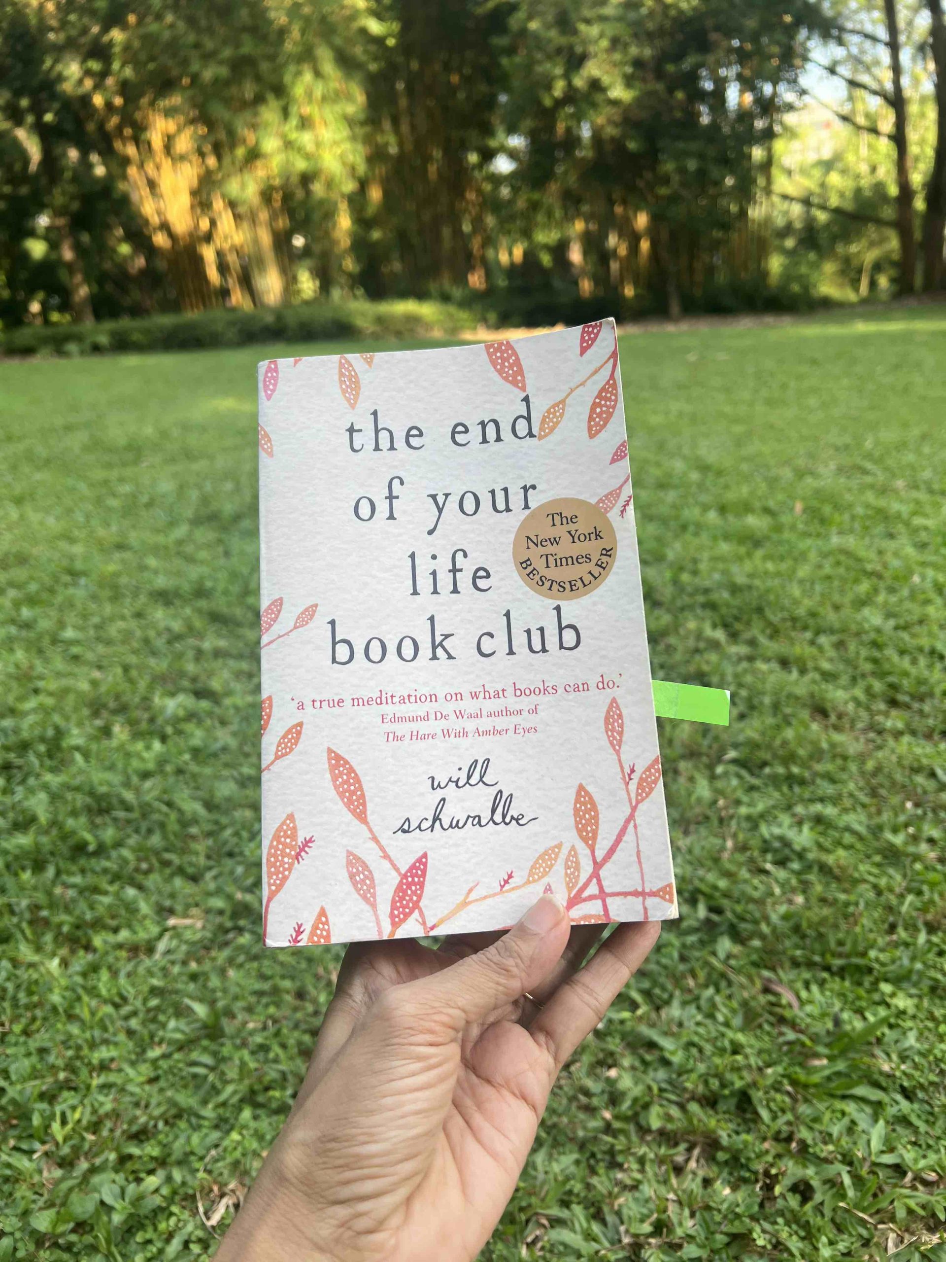 End of life book club cover
