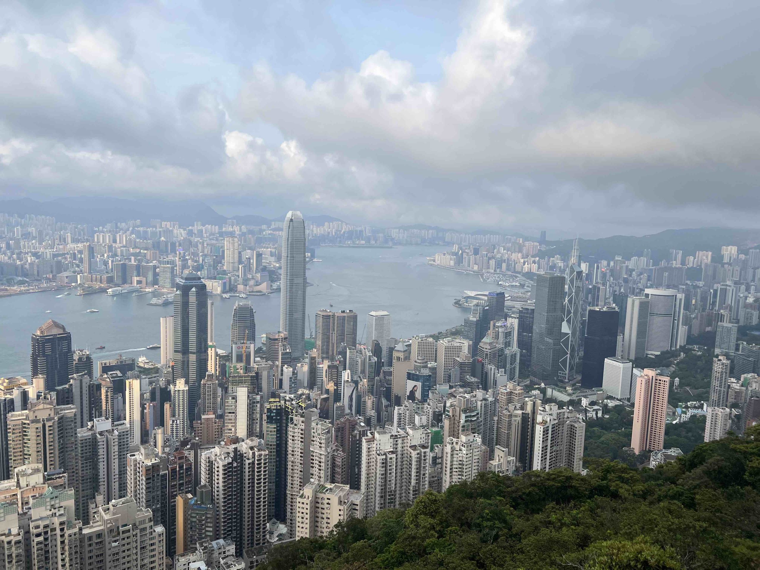 Hong kong skyline