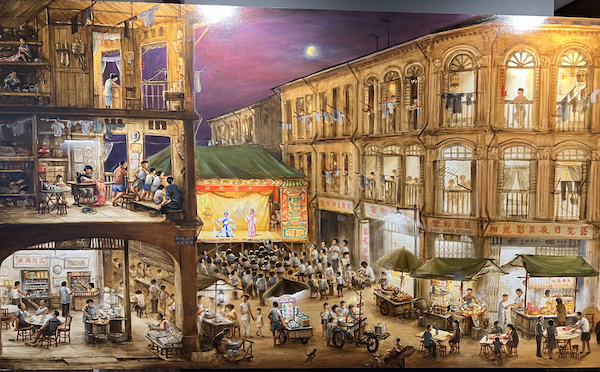 Painting SG Collective history of Singapore