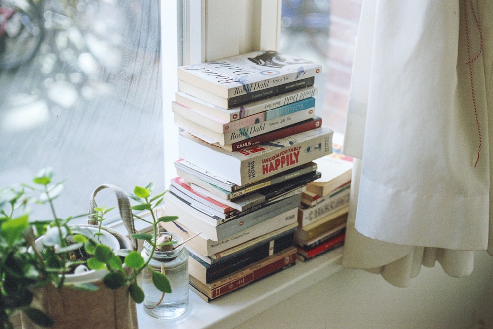Book pile